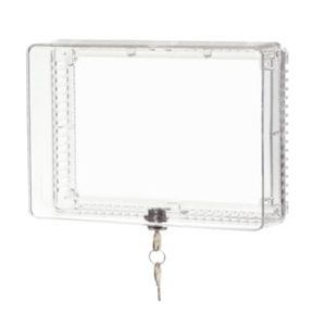 Honeywell Universal Thermostat Guard With Lock. New